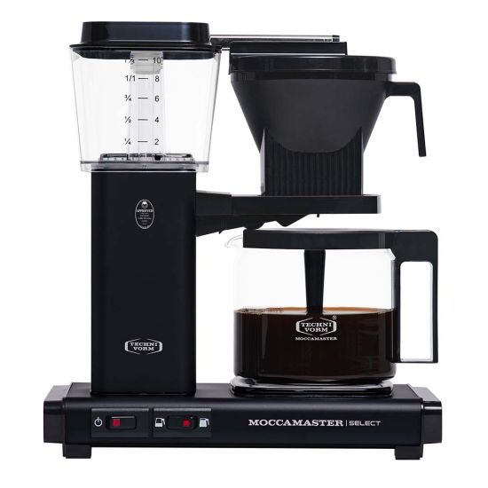 Moccamaster Kaffeeautomat KBG Select, Matt Black 53983