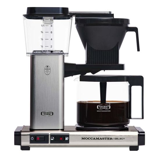 Moccamaster Kaffeeautomat KBG Select, Brushed 53979