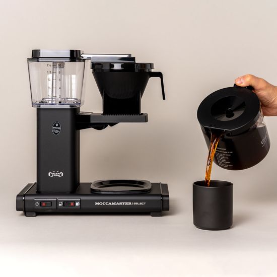 Moccamaster Kaffeeautomat KBG Select, Matt Black 53983