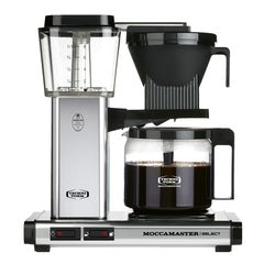 Moccamaster Kaffeeautomat KBG Select, Polished Silver 53970
